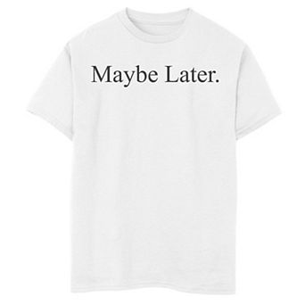 Boys 6-20 Fifth Sun Maybe Later V3 Graphic Tee
