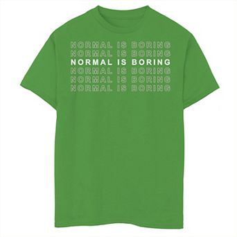 Boys 8-20 Fifth Sun Normal Is Boring Graphic Tee