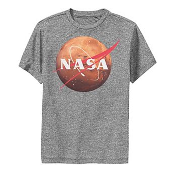 Boys 8-20 NASA Mars Planet Logo Performance Graphic Tee