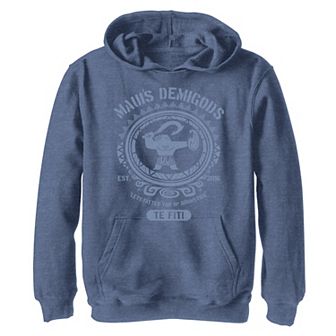 Disney's Moana Boys 8-20 Maui's Demigods Artsy Circle Portrait Pullover Graphic Hoodie