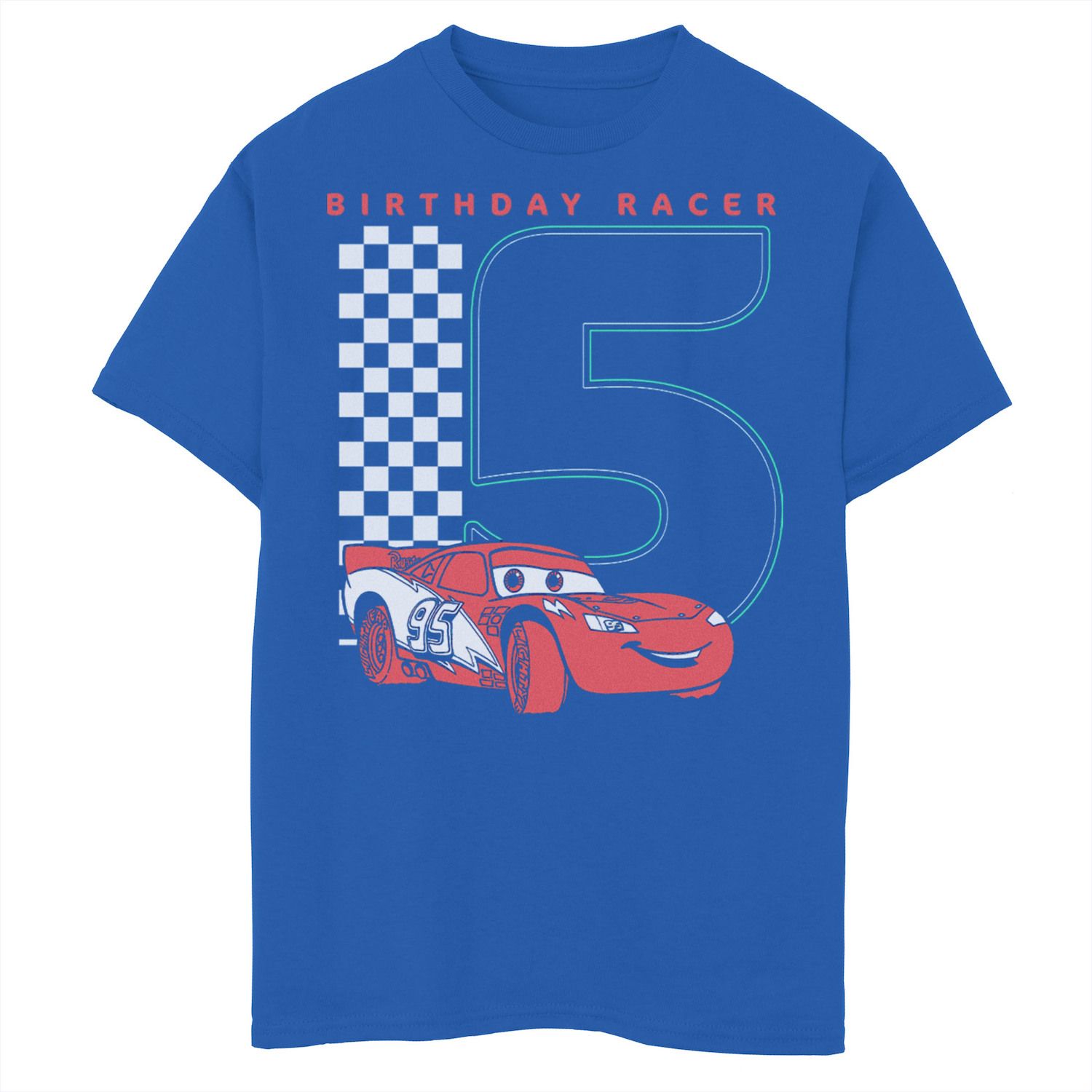 Image for Disney / Pixar Cars Boys 8-20 5th Birthday Racer McQueen Graphic Tee at Kohl's.