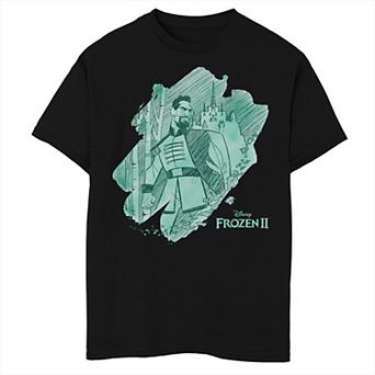 Disney's Frozen 2 Boys 8-20 Lieutenant Mattias Paint Swipe Portrait Graphic Tee