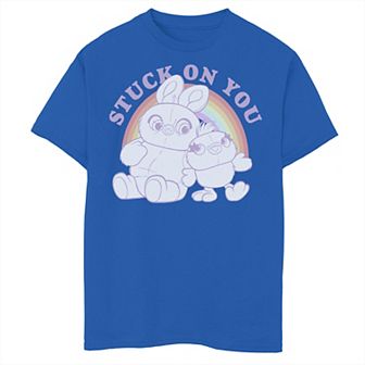 Disney / Pixar's Toy Story 4 Ducky & Bunny Boys 8-20 Stuck On You Graphic Tee