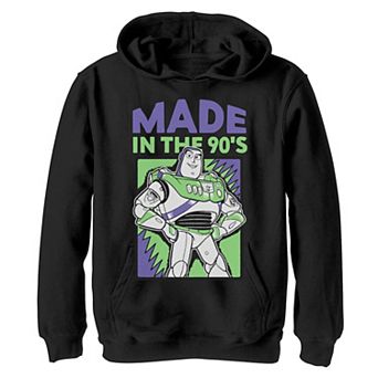 Disney Pixar's Toy Story 4 Boys 8-20 Buzz Lightyear Made In The 90's Pullover Hoodie