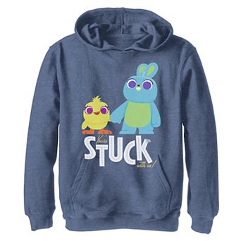 Disney / Pixar Toy Story 4 Boys 8-20 Ducky & Bunny Stuck With Us Pullover Hoodie