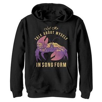 Disney's Moana Boys 8-20 Let Me Talk About Myself In Song Form Tamatoa Pullover Graphic Hoodie