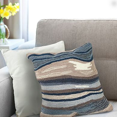 Liora Manne Frontporch Ipanema Indoor Outdoor Throw Pillow