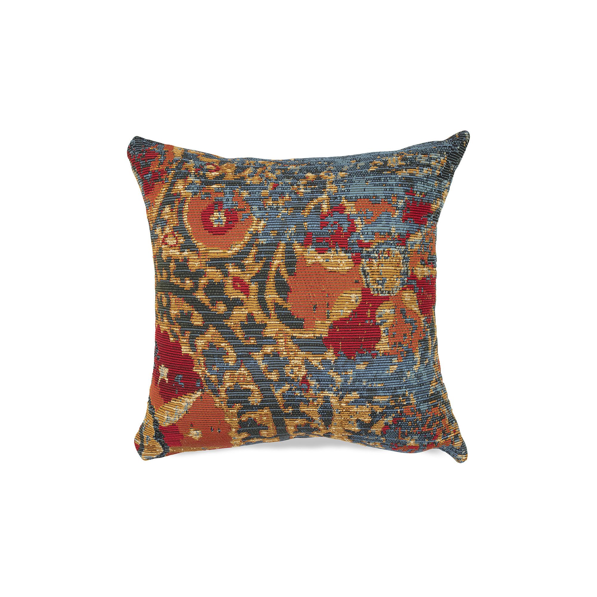 Liora Manne Marina Suzanie Indoor Outdoor Throw Pillow, Blue