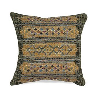 Liora Manne Marina Tribal Stripe Indoor Outdoor Throw Pillow