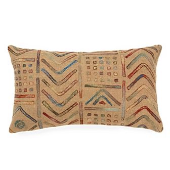 Liora Manne Visions III Bambara Indoor Outdoor Oblong Throw Pillow