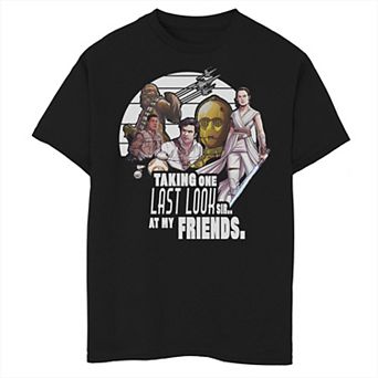 Boys 8-20 Star Wars: The Rise Of Skywalker Group Shot One Last Look Graphic Tee