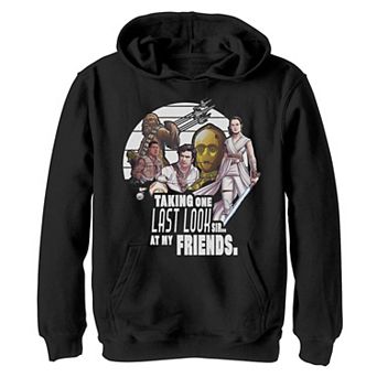 Boys 8-20 Star Wars: The Rise Of Skywalker Group Shot One Last Look Pullover Graphic Hoodie