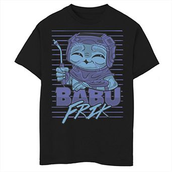 Boys 8-20 Star Wars: The Rise Of Skywalker Babu Frik Cute Smile Graphic Tee