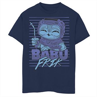 Boys 8-20 Star Wars: The Rise Of Skywalker Babu Frik Cute Smile Graphic Tee