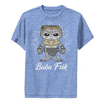 Boys 8-20 Star Wars: The Rise Of Skywalker Babu Frik Simple Cartoon Performance Graphic Tee