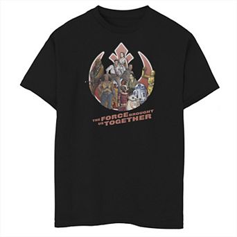 Boys 8-20 Star Wars: The Rise Of Skywalker Rebels Together Graphic Tee