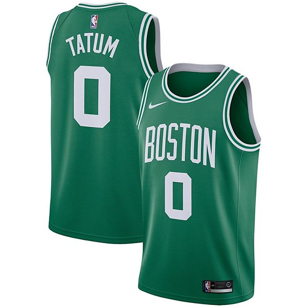 Outerstuff Jayson Tatum Boston Celtics Green #0 Youth 8-20 75th Anniversary Alternate Edition Swingman Player Jersey
