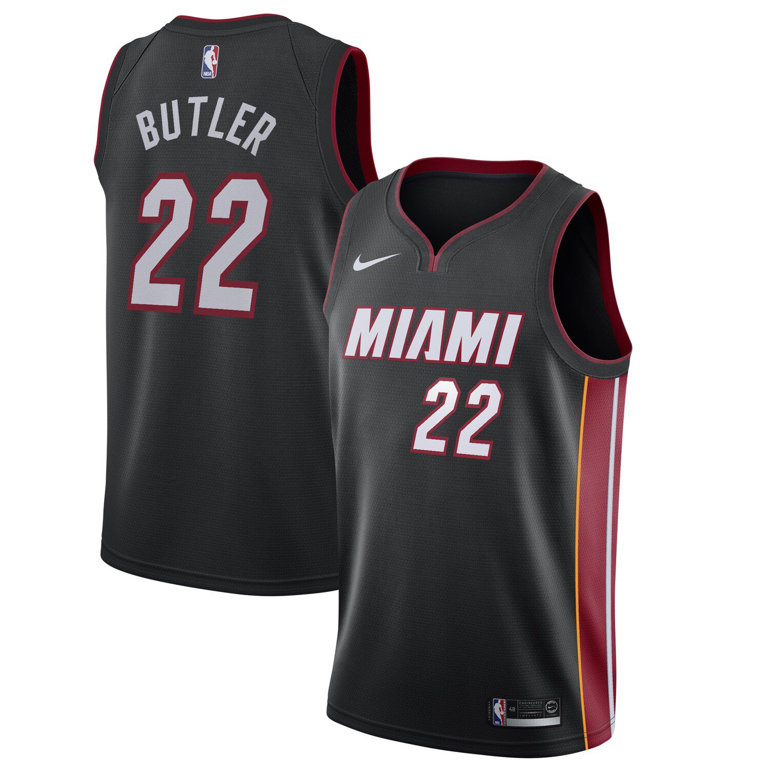Nike Jimmy Butler Black Miami Heat 