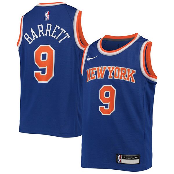 NIKE NBA YEAR ZERO New York Knicks RJ Barrett CLASSIC JERSEY