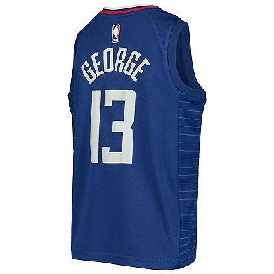 Youth Nike Paul George Royal LA Clippers Swingman Jersey - Icon Edition