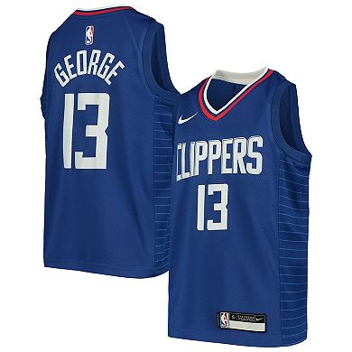 Youth Nike Paul George Royal LA Clippers Swingman Jersey - Icon Edition