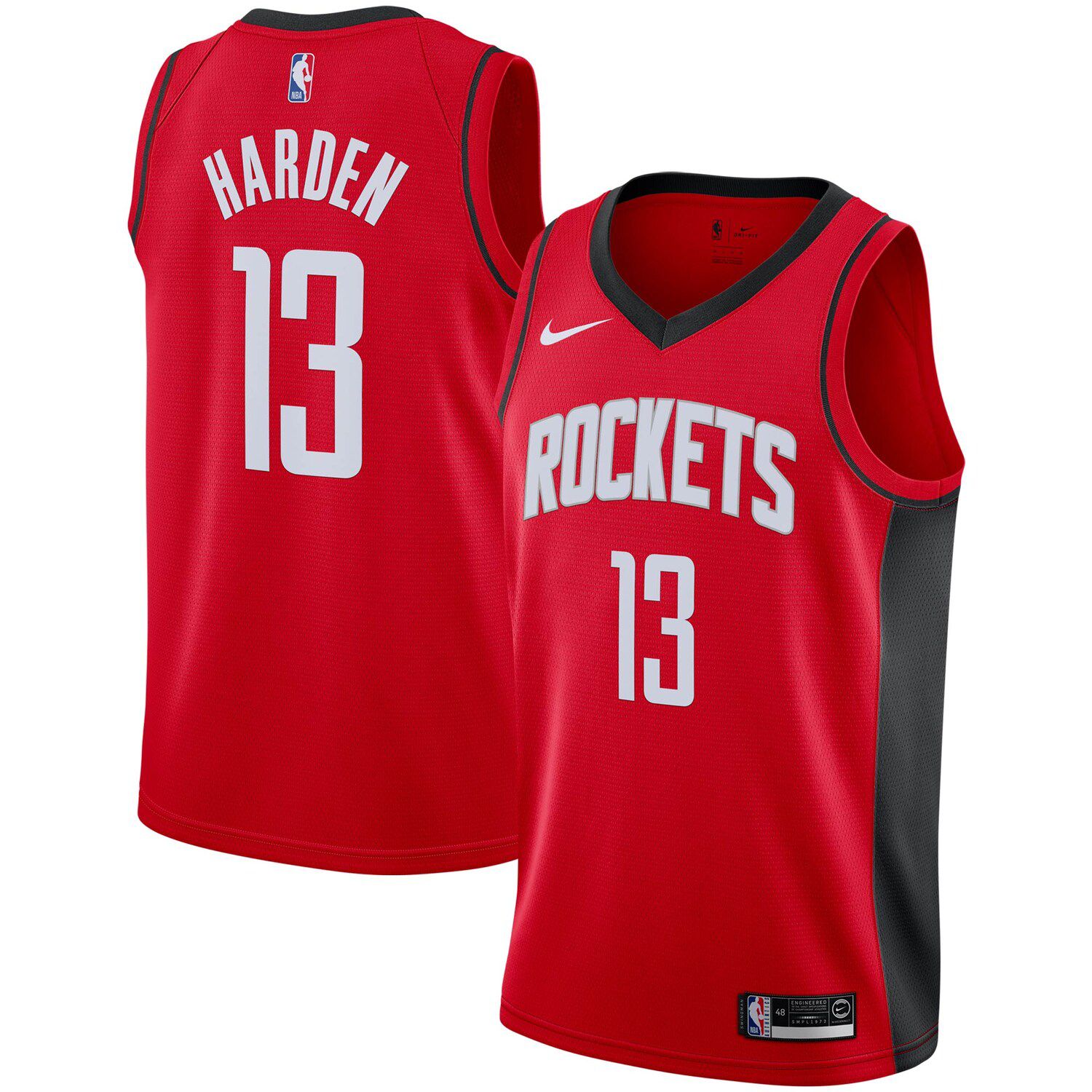 houston rockets striped jersey