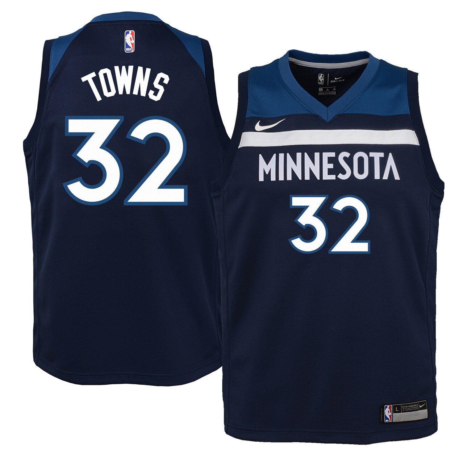 karl anthony towns jersey purple