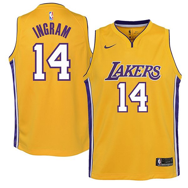 Youth Nike Brandon Ingram Yellow Los Angeles Lakers Swingman ... Youth Nike Brandon Ingram Yellow Los Angeles Lakers Swingman ...