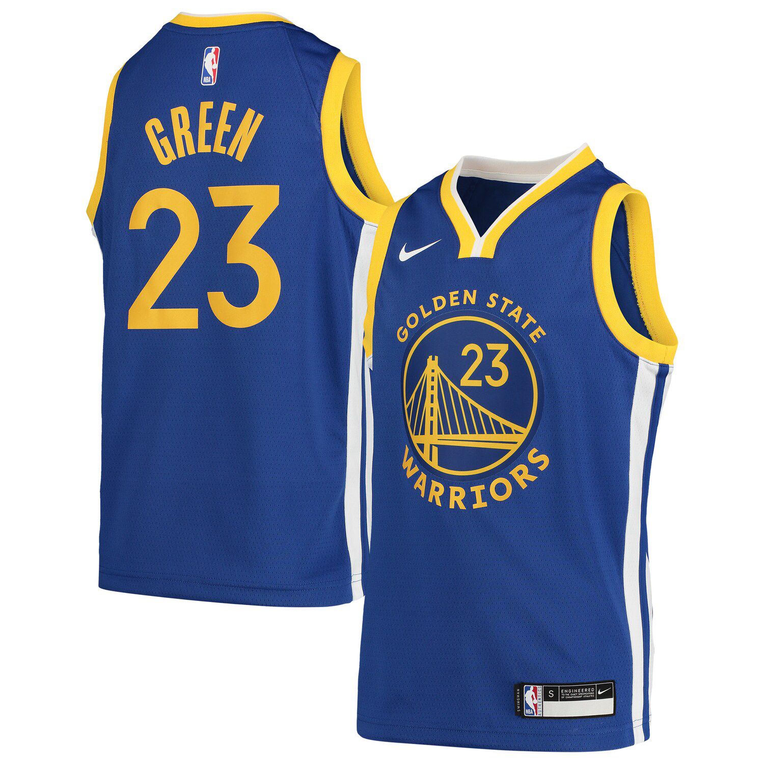 youth golden state warriors stephen curry royal swingman basketball jersey