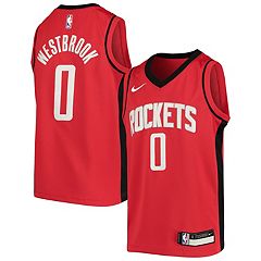 Houston Rockets Nike Youth Swingman Icon Performance Shorts - Red/Gray