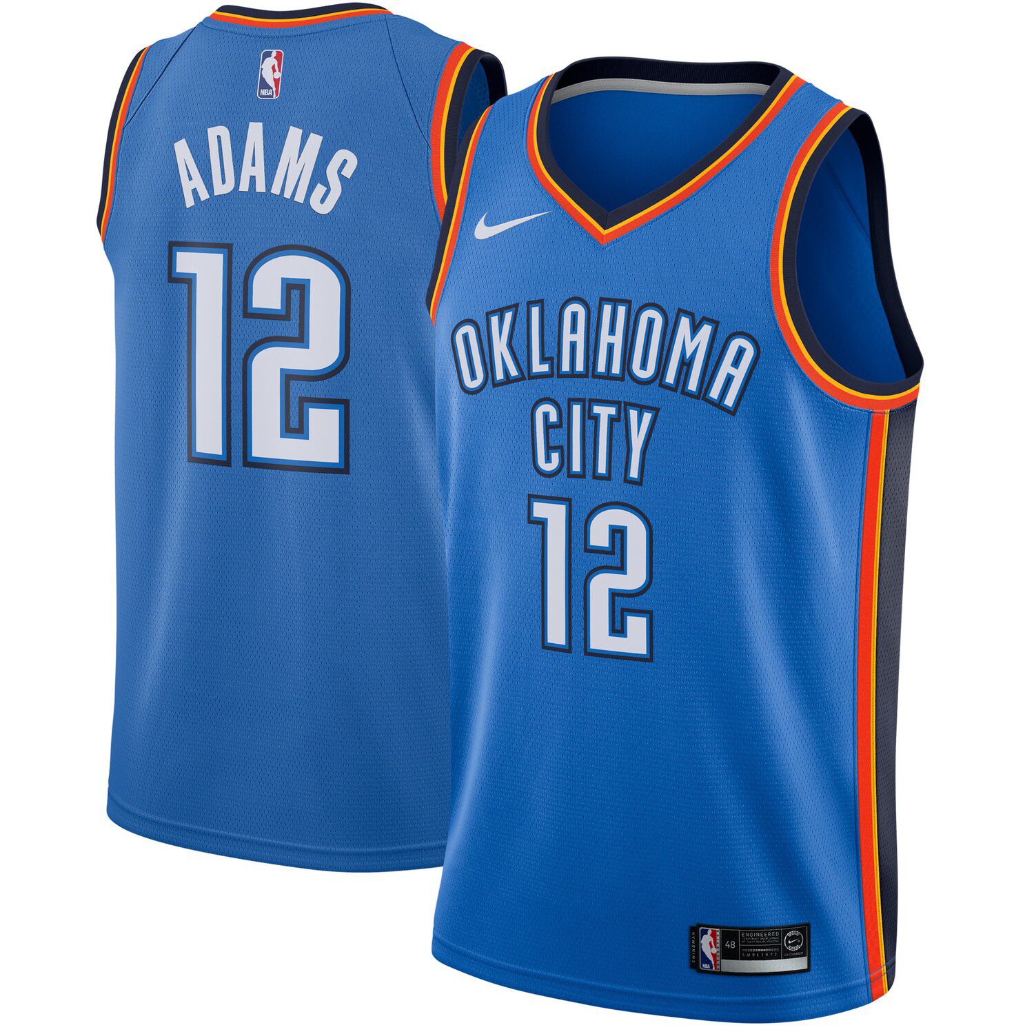 oklahoma city thunder swingman jersey