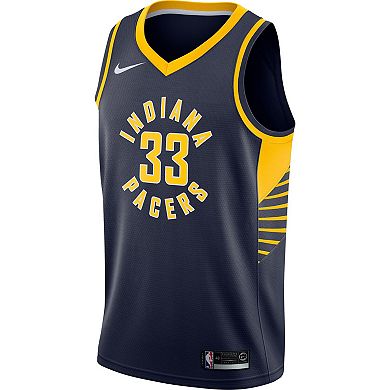Men's Nike Myles Turner Navy Indiana Pacers Swingman Jersey - Icon Edition