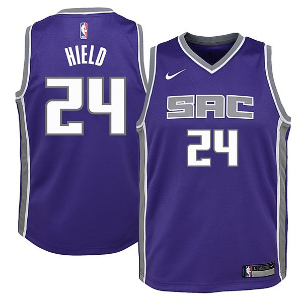 Youth Nike Buddy Hield Purple Sacramento Kings Swingman Jersey - Icon  Edition