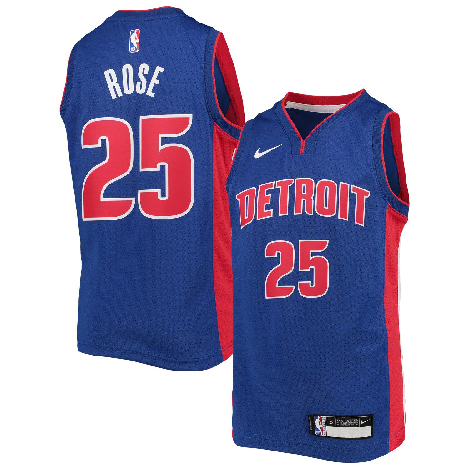 derrick rose pistons city jersey