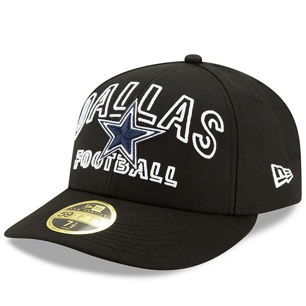 Men's New Era Black Dallas Cowboys 2020 NFL Draft City Low Profile 59FIFTY Fitted  Hat