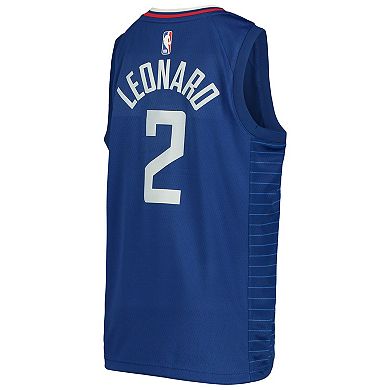 Youth Nike Kawhi Leonard Royal LA Clippers Swingman Jersey - Icon Edition