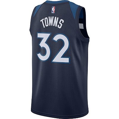 売れ筋商品|||ナイキ Tシャツ トップス レディース Men's Karl-Anthony Towns Blue Minnesota Timberwolves Name & Number Performance T-shirt Blue Men's Minnesota Timberwolves Karl-Anthony Towns Nike Blue