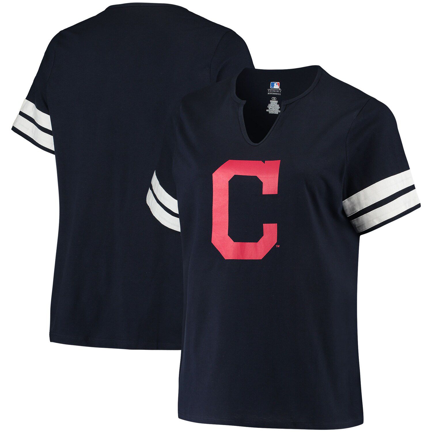 white cleveland indians shirt