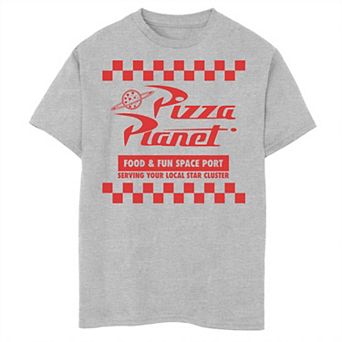 Disney / Pixar's Toy Story Boys 8-20 Pizza Planet Checkered Logo Graphic Tee