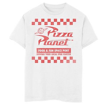 Disney / Pixar's Toy Story Boys 8-20 Pizza Planet Checkered Logo Graphic Tee