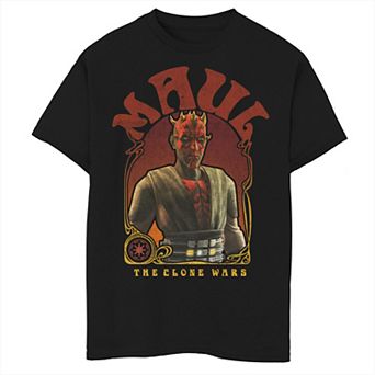 Boys 6-20 Star Wars: The Clone Wars Maul Portrait Graphic Tee