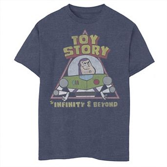 Disney / Pixar's Toy Story Buzz Lightyear Boys 8-20 Doodle Portrait Graphic Tee