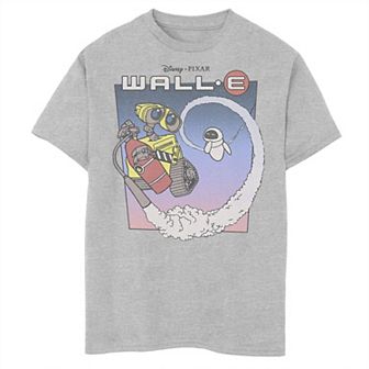 Disney / Pixar's WALL-E Boys 8-20 Fly Eve Retro Distressed Graphic Tee