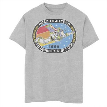 Disney / Pixar's Toy Story Buzz Lightyear Boys 8-20 To Infinity Badge Graphic Tee
