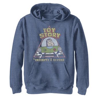 Disney / Pixar Toy Story Boys 8-20 Buzz Lightyear Doodle Portrait Pullover Graphic Hoodie