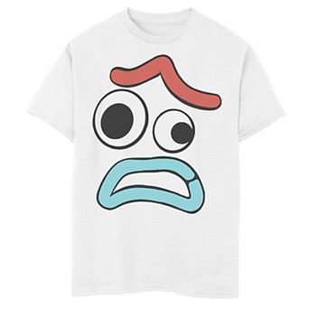Disney / Pixar's Toy Story 4 Forky Boys 8-20 Large Upset Face Graphic Tee