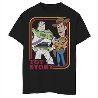 Disney / Pixar's Toy Story Buzz Lightyear & Woody Boys 8-20 Buds Graphic Tee