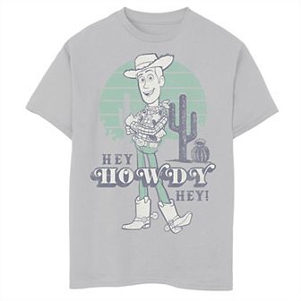 Disney / Pixar's Toy Story Woody Boys 8-20 Pastel Hey Howdy Hey Graphic Tee