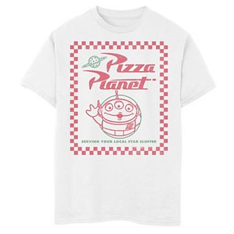 Disney / Pixar's Toy Story Alien Boys 8-20 Pizza Planet Box Art Graphic Tee