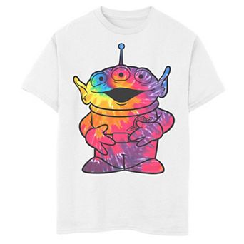 Disney / Pixar's Toy Story Boys 8-20 Tie-Dye Alien Portrait Graphic Tee